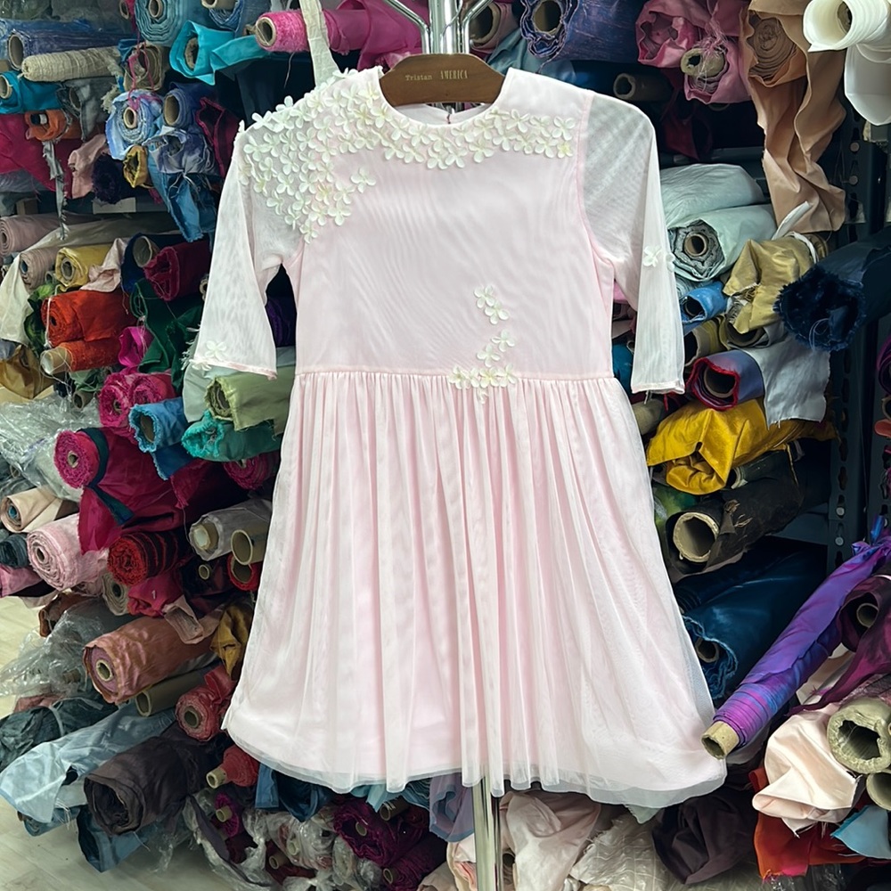 Bubblegum pink children’s dress